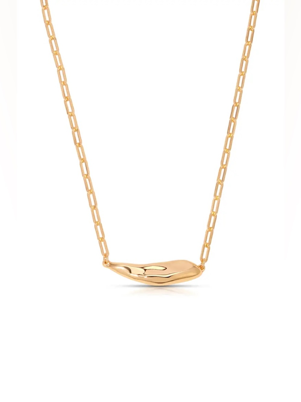 Ettika Metallic Flow Necklace, Gold